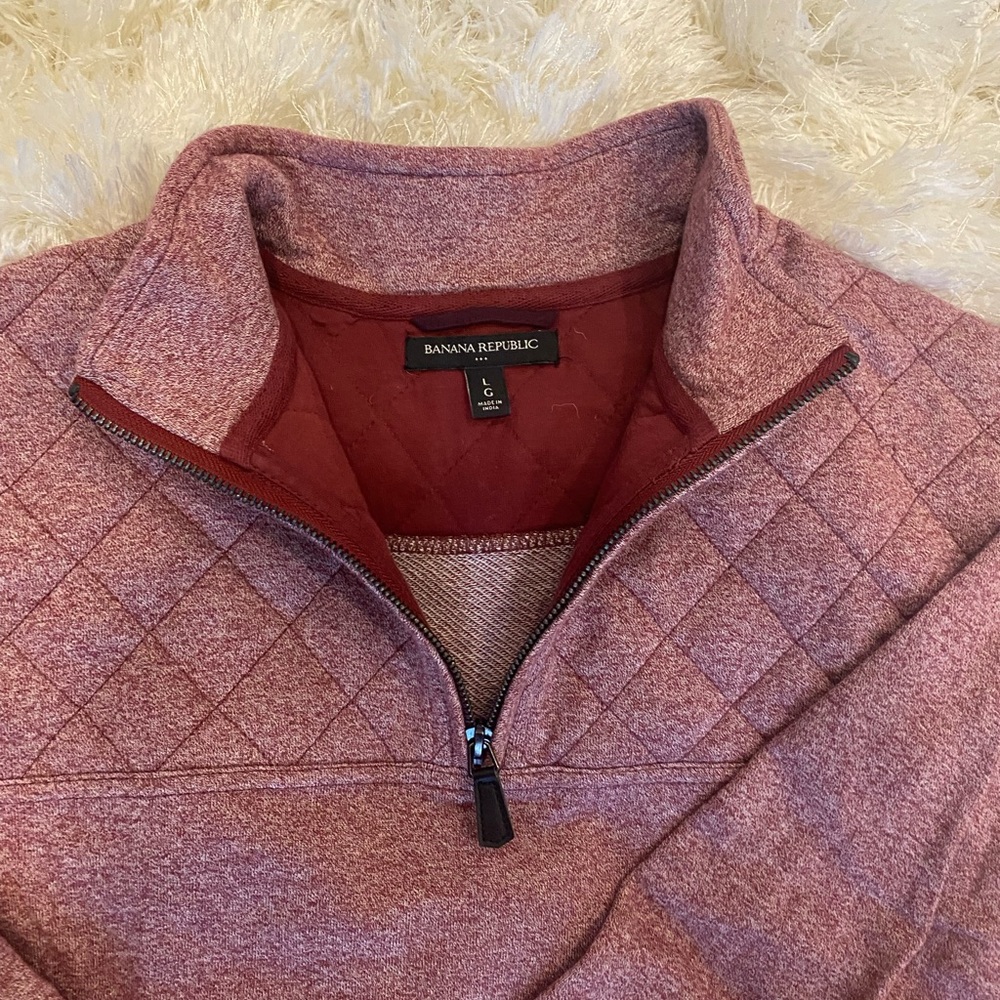 Banana Republic 1/4 Zip Sweater…like New!